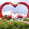 Batu Love Garden Malang, Menyusuri Taman Cinta di Udara Sejuk Kota Batu