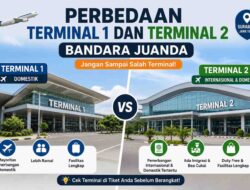 Perbedaan Terminal 1 dan Terminal 2 Bandara Juanda